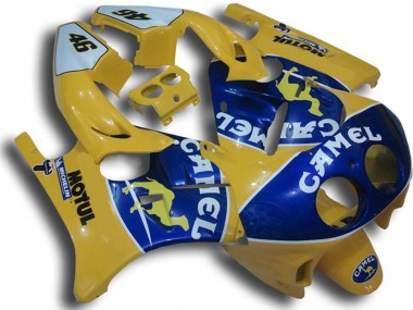 1990-1998 Camel Honda CBR250RR Motorcycle Fairings