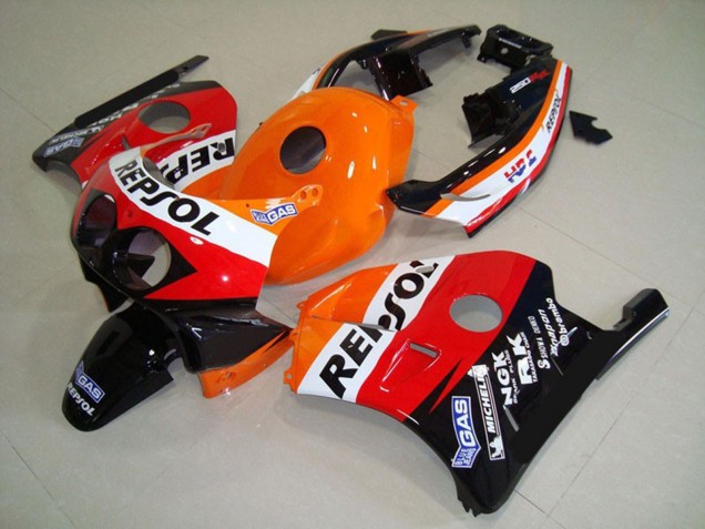 1990-1998 Classic Repsol Design Honda CBR250RR Motorcycle Fairings 1990-1998 Classic Repsol Design Honda CBR250RR Motorcycle Fairings