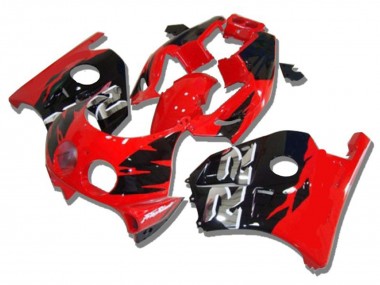 1990-1998 Red Black Silver RR Honda CBR250RR Motorcycle Fairings