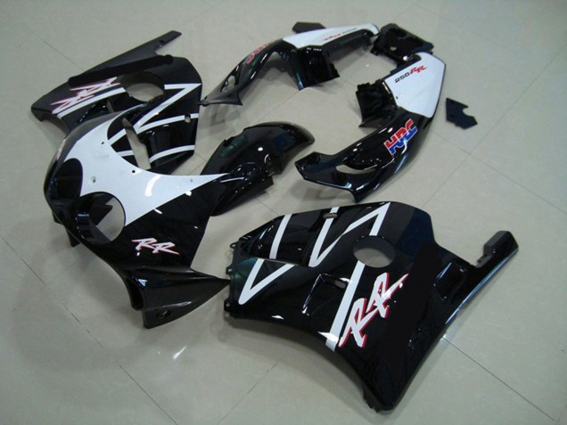 1990-1998 White Black HRC Honda CBR250RR Motorcycle Fairings 1990-1998 White Black HRC Honda CBR250RR Motorcycle Fairings