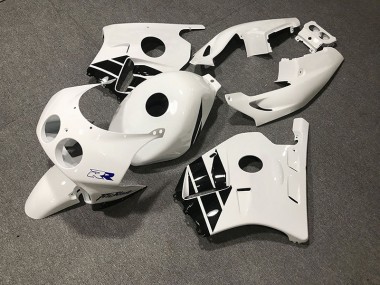 1990-1998 White Black Honda CBR250RR Motorcycle Fairings