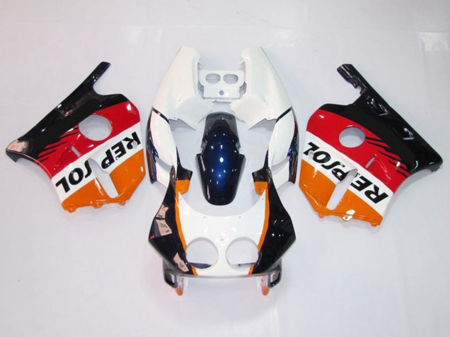 1990-1998 White Repsol Honda CBR250RR Motorcycle Fairings 1990-1998 White Repsol Honda CBR250RR Motorcycle Fairings