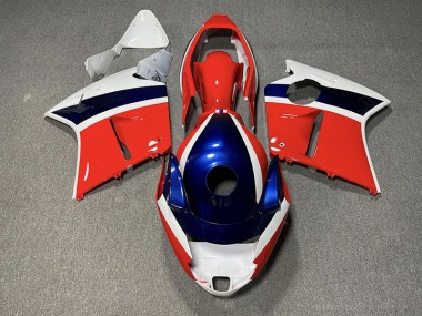 1996-2007 Blue Red and White Honda CBR1100XX Motorcycle Fairings