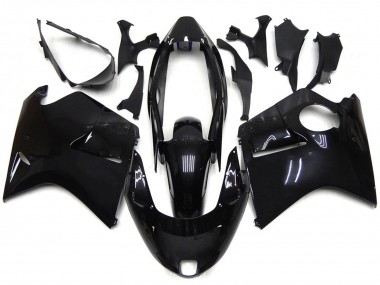 1996-2007 Dark Black Red X Honda CBR1100XX Motorcycle Fairings