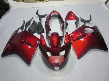 1996-2007 Deep Red Honda CBR1100XX Motorcycle Fairings