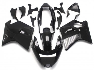 1996-2007 Gloss Black and Yellow Honda CBR1100XX Motorcycle Fairings