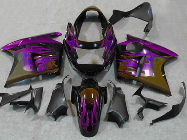 1996-2007 Purple Flame Honda CBR1100XX Motorcycle Fairings