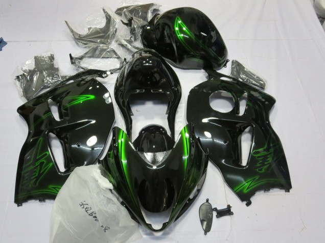 1997-2007 Electric Green Suzuki GSXR 1300 Motorcycle Fairings 1997-2007 Electric Green Suzuki GSXR 1300 Motorcycle Fairings