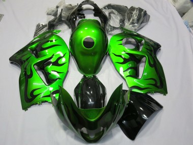 1997-2007 Gloss Green Suzuki GSXR 1300 Motorcycle Fairings