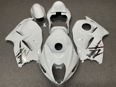 1997-2007 Gloss White Design Suzuki GSXR 1300 Motorcycle Fairings