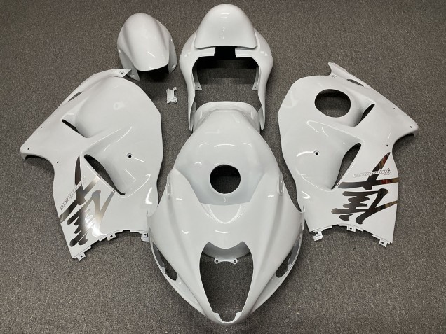 1997-2007 Gloss White Design Suzuki GSXR 1300 Motorcycle Fairings 1997-2007 Gloss White Design Suzuki GSXR 1300 Motorcycle Fairings