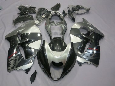 1997-2007 Grey and Silver Suzuki GSXR 1300 Motorcycle Fairings