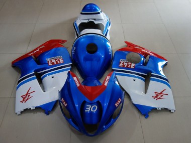 1997-2007 Ocean Blue & logos Suzuki GSXR 1300 Motorcycle Fairings