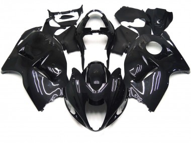 1997-2007 Plain Black Gloss Suzuki GSXR 1300 Motorcycle Fairings