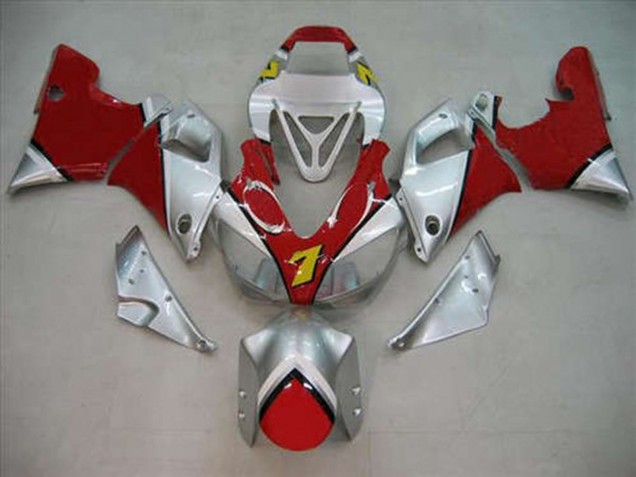 1998-1999 Red Silver Yamaha R1 Motorcycle Fairings 1998-1999 Red Silver Yamaha R1 Motorcycle Fairings