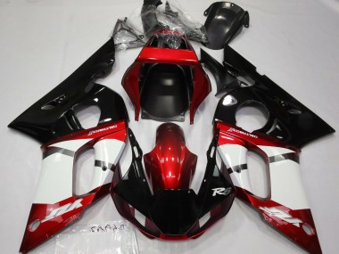 1998-2002 Metallic Red Yamaha R6 Motorcycle Fairings