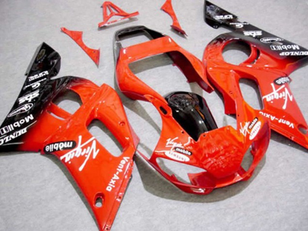 1998-2002 Virgin Red Yamaha R6 Motorcycle Fairings 1998-2002 Virgin Red Yamaha R6 Motorcycle Fairings