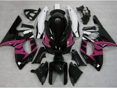 1998-2007 Pink Black and White Yamaha YZF600 Motorcycle Fairings