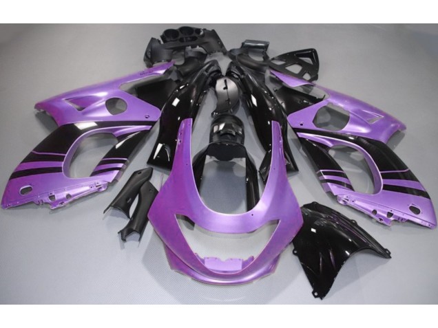 1998-2007 Rose Purple & Black Yamaha YZF600 Motorcycle Fairings 1998-2007 Rose Purple & Black Yamaha YZF600 Motorcycle Fairings