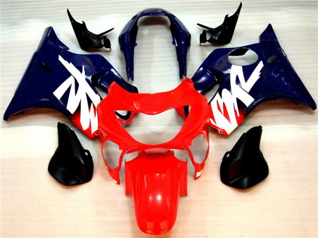 1999-2000 Gloss Red and Blue Honda CBR600 F4 Motorcycle Fairings 1999-2000 Gloss Red and Blue Honda CBR600 F4 Motorcycle Fairings