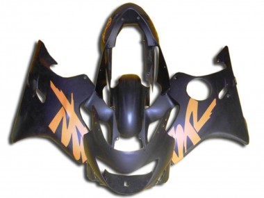 1999-2000 Matte Black and Orange Honda CBR600 F4 Motorcycle Fairings