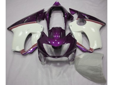 1999-2000 Mood Purple and Grapefruit Honda CBR600 F4 Motorcycle Fairings
