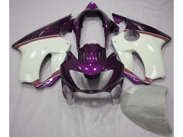 1999-2000 Mood Purple and Grapefruit Honda CBR600 F4 Motorcycle Fairings 1999-2000 Mood Purple and Grapefruit Honda CBR600 F4 Motorcycle Fairings