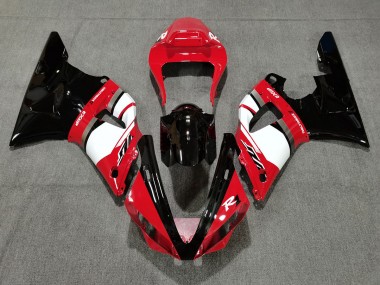 2000-2001 Red and Black Yamaha R1 Motorcycle Fairings