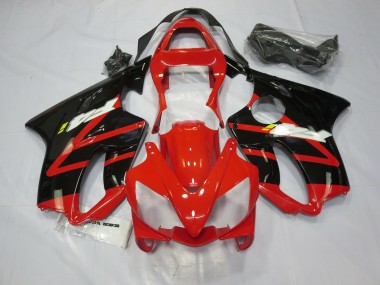 2001-2003 Black Red and Yellow i Honda CBR600 F4i Motorcycle Fairings