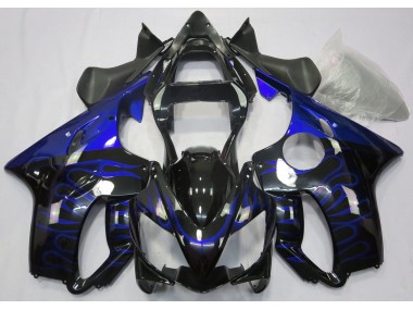 2001-2003 Blue Flame Honda CBR600 F4i Motorcycle Fairings