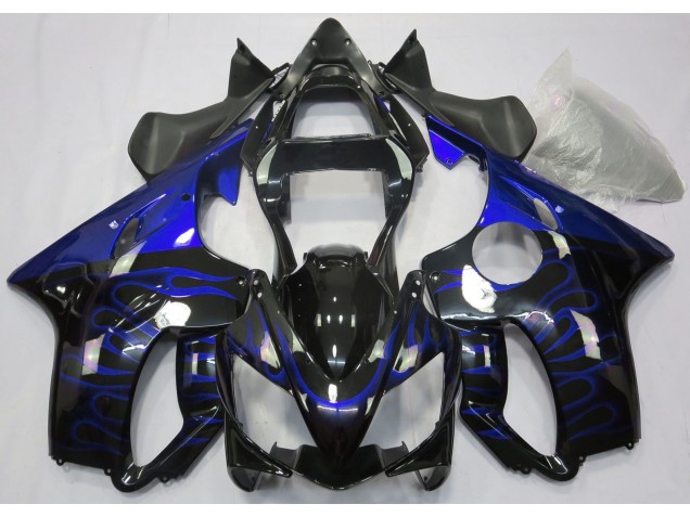 2001-2003 Blue Flame Honda CBR600 F4i Motorcycle Fairings 2001-2003 Blue Flame Honda CBR600 F4i Motorcycle Fairings