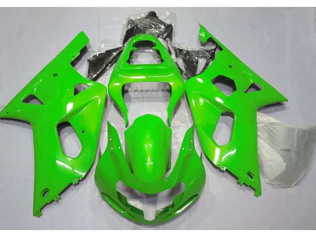 2001-2003 Bright Green Suzuki GSXR 600-750 Motorcycle Fairings 2001-2003 Bright Green Suzuki GSXR 600-750 Motorcycle Fairings