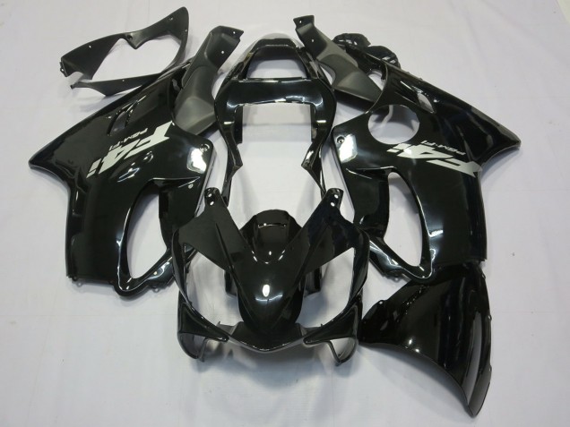 2001-2003 Gloss Black Silver Decal Honda CBR600 F4i Motorcycle Fairings 2001-2003 Gloss Black Silver Decal Honda CBR600 F4i Motorcycle Fairings