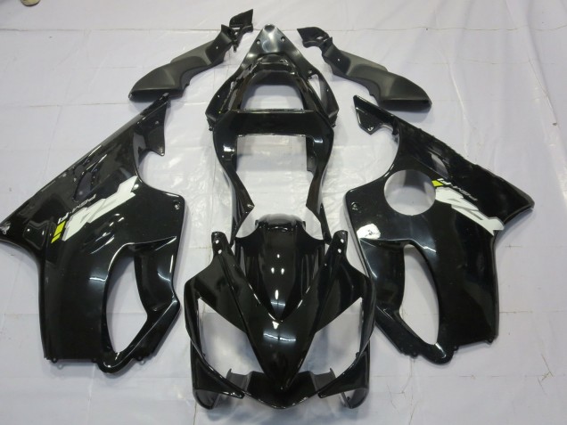 2001-2003 Gloss Black with Decals Honda CBR600 F4i Motorcycle Fairings 2001-2003 Gloss Black with Decals Honda CBR600 F4i Motorcycle Fairings