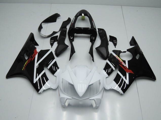 2001-2003 Gloss White and Black Honda CBR600 F4i Motorcycle Fairings 2001-2003 Gloss White and Black Honda CBR600 F4i Motorcycle Fairings
