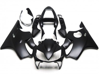 2001-2003 Plain Matte Black Honda CBR600 F4i Motorcycle Fairings
