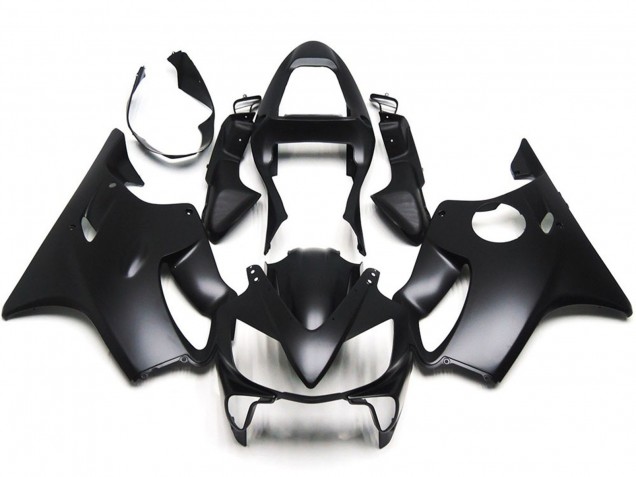 2001-2003 Plain Matte Black Honda CBR600 F4i Motorcycle Fairings 2001-2003 Plain Matte Black Honda CBR600 F4i Motorcycle Fairings