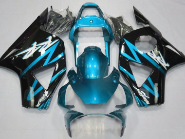 2002-2003 Electric Light Blue Honda CBR954 Motorcycle Fairings