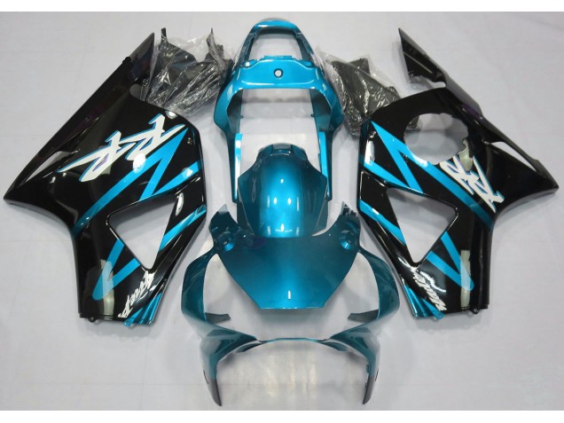 2002-2003 Electric Light Blue Honda CBR954 Motorcycle Fairings 2002-2003 Electric Light Blue Honda CBR954 Motorcycle Fairings