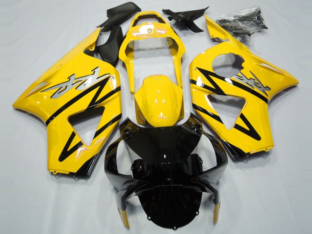2002-2003 Gloss Yellow CBR Style Honda CBR954 Motorcycle Fairings 2002-2003 Gloss Yellow CBR Style Honda CBR954 Motorcycle Fairings