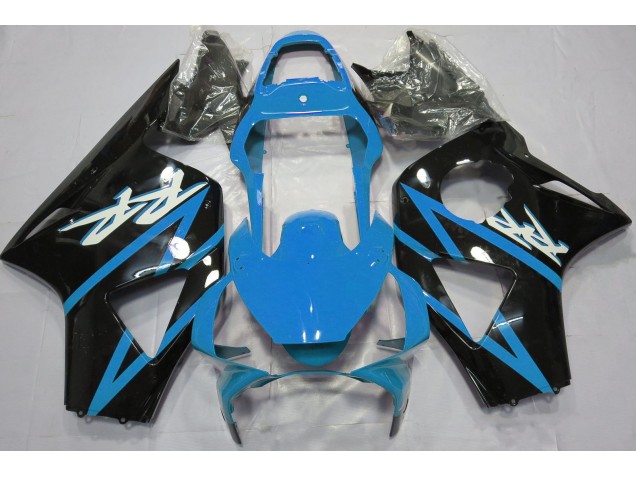 2002-2003 Plain Light Blue Design Honda CBR954 Motorcycle Fairings 2002-2003 Plain Light Blue Design Honda CBR954 Motorcycle Fairings