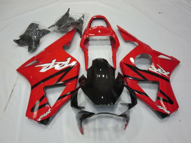 2002-2003 Red and Black 2 Honda CBR954 Motorcycle Fairings 2002-2003 Red and Black 2 Honda CBR954 Motorcycle Fairings