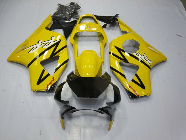 2002-2003 Reverse Yellow and Black Honda CBR954 Motorcycle Fairings 2002-2003 Reverse Yellow and Black Honda CBR954 Motorcycle Fairings