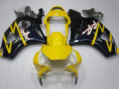 2002-2003 Yellow Black Honda CBR954 Motorcycle Fairings