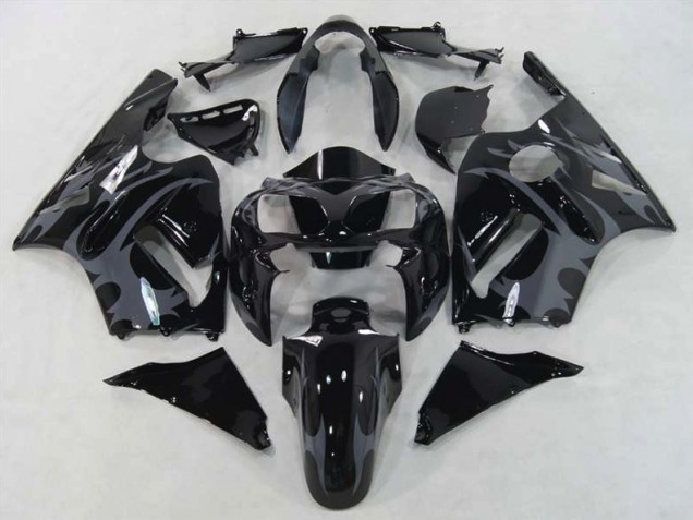 2002-2005 Black Warrior Kawasaki ZX12R Motorcycle Fairings 2002-2005 Black Warrior Kawasaki ZX12R Motorcycle Fairings
