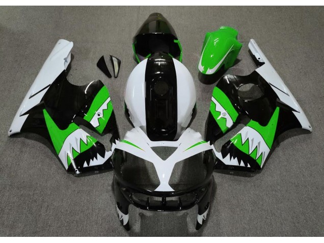 2002-2005 Green Shark Kawasaki ZX12R Motorcycle Fairings 2002-2005 Green Shark Kawasaki ZX12R Motorcycle Fairings