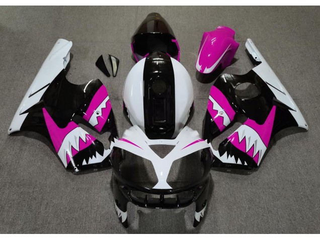 2002-2005 Pink Shark Kawasaki ZX12R Motorcycle Fairings 2002-2005 Pink Shark Kawasaki ZX12R Motorcycle Fairings