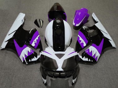 2002-2005 Purple Shark Kawasaki ZX12R Motorcycle Fairings