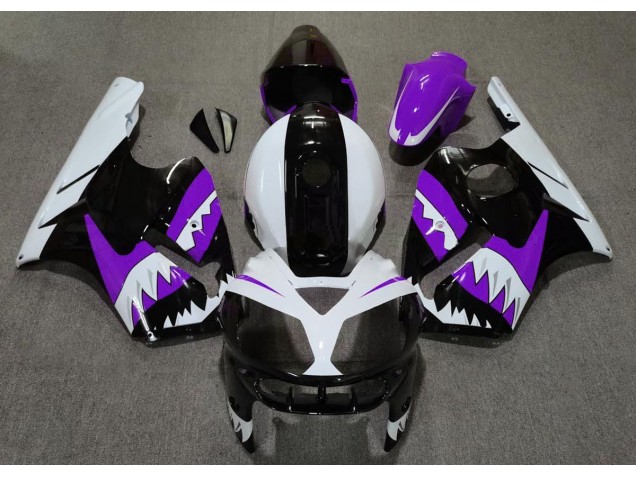 2002-2005 Purple Shark Kawasaki ZX12R Motorcycle Fairings 2002-2005 Purple Shark Kawasaki ZX12R Motorcycle Fairings