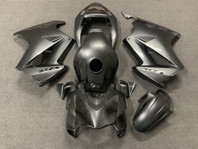 2002-2012 Dark Grey Honda VFR800 Motorcycle Fairings 2002-2012 Dark Grey Honda VFR800 Motorcycle Fairings